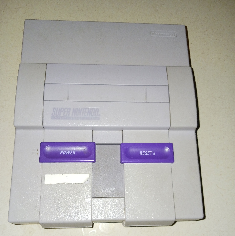 Super Nintendo entertainment system